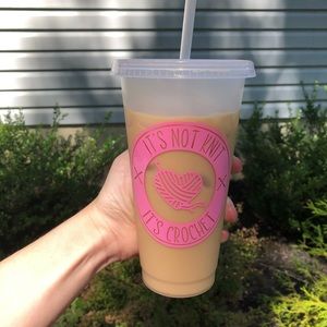 Crochet Cold Cup Tumbler